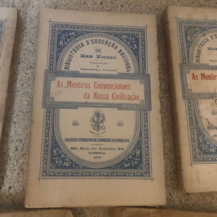 Colecção Bibliotheca D'Educação Nacional (4 volumes)