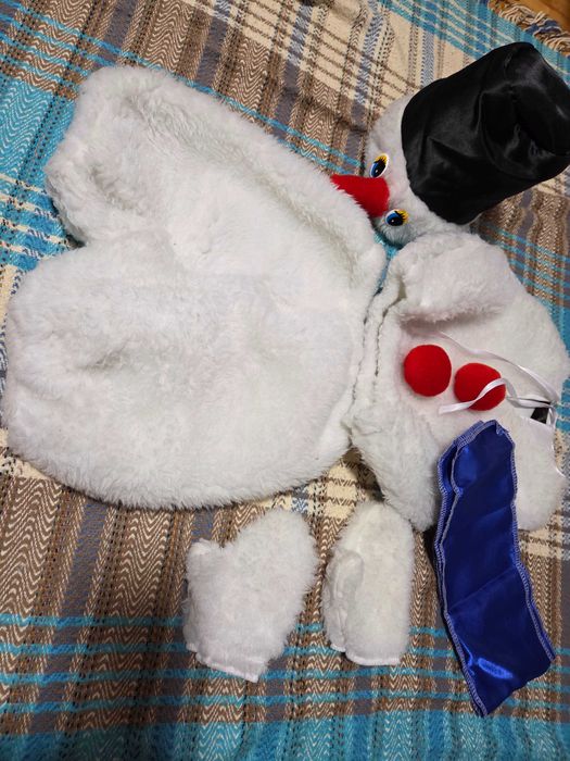 Костюм сніговика, сніговик