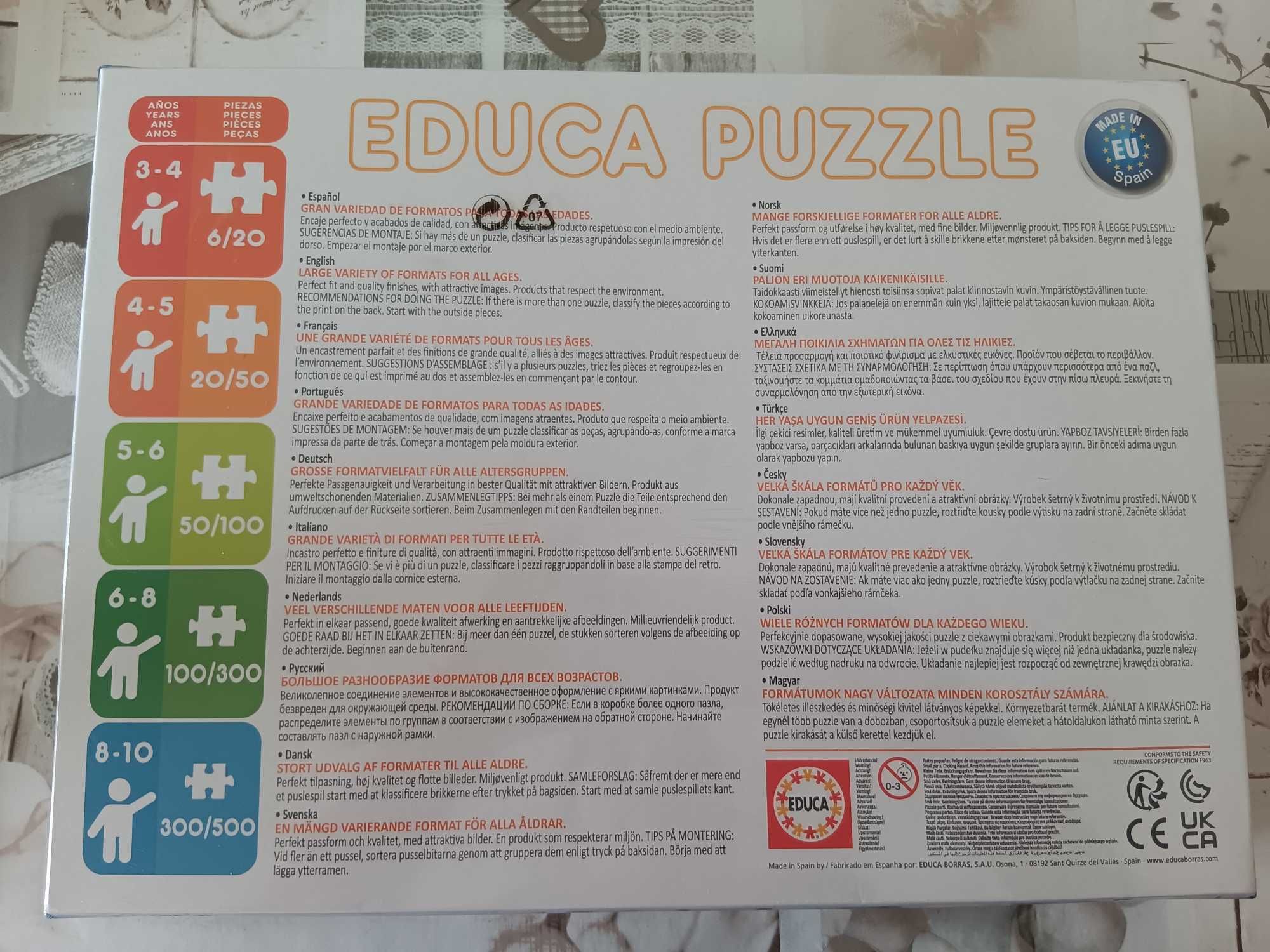 2 puzzles infantis novos e selados