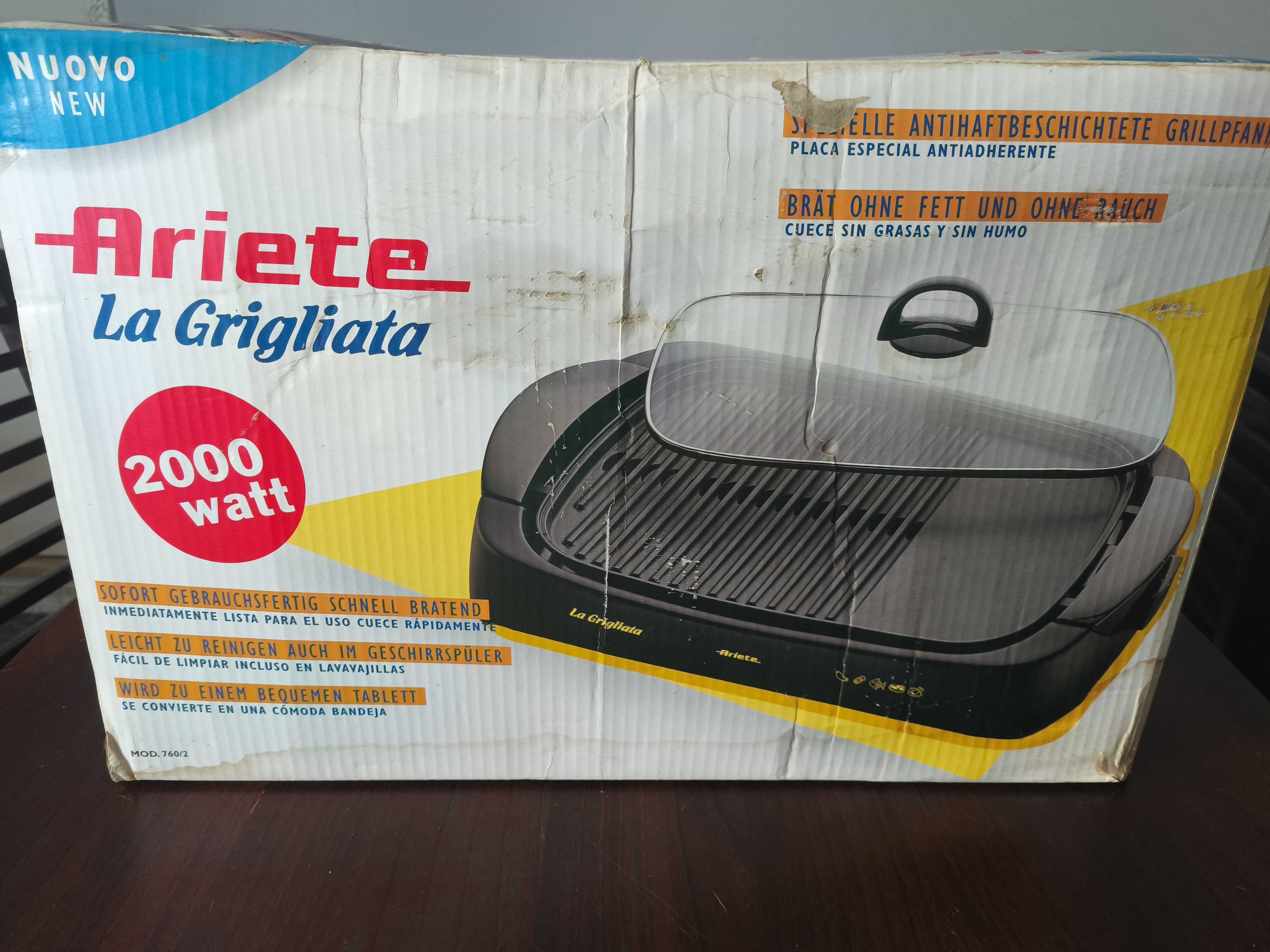Grelhador Ariette 2.000 Walts