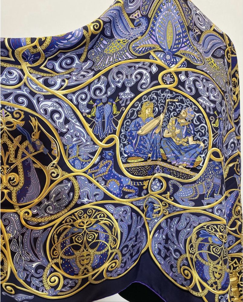 Шовковий платок  Hermes. Люкс бренд. Оригінал.