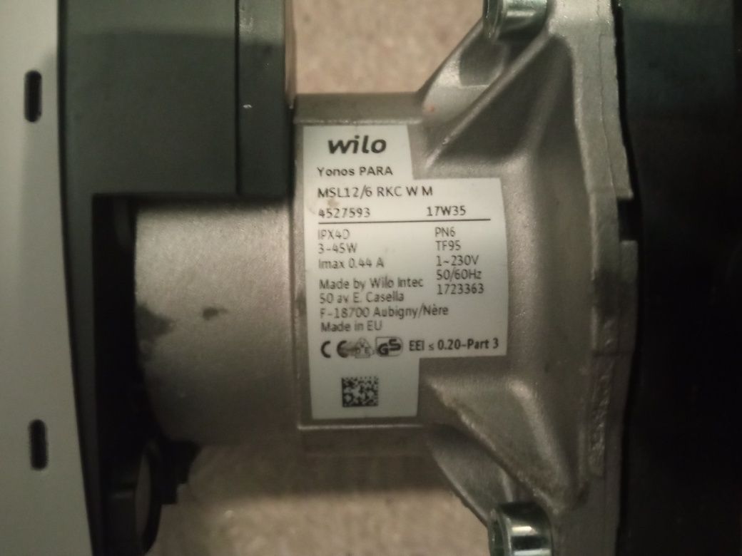 Pompa Wilo Junkers