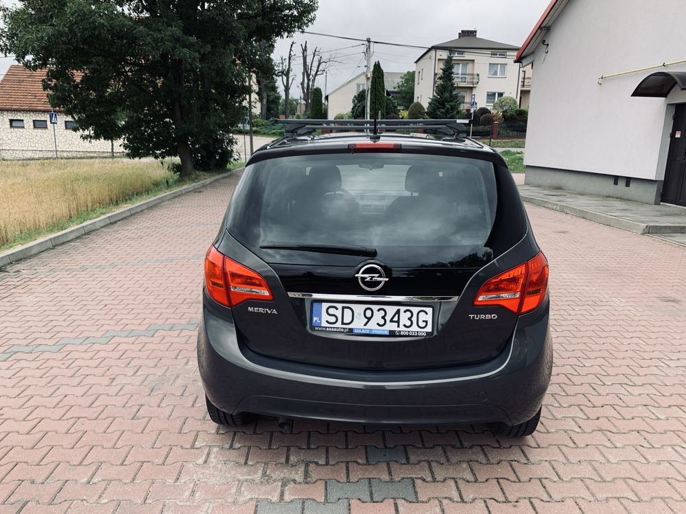 Opel Meriva Lift 1.4 Turbo Salon PL I właściciel Klima Alu bdb stan