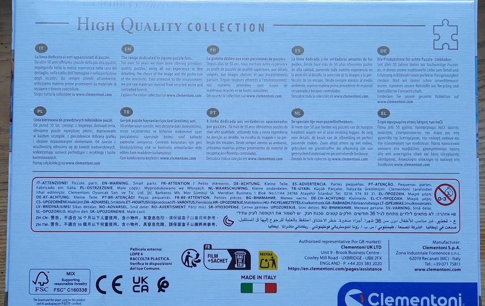 Puzzle Clementoni - The Funny Dalmatian - 500 elementów - nowe