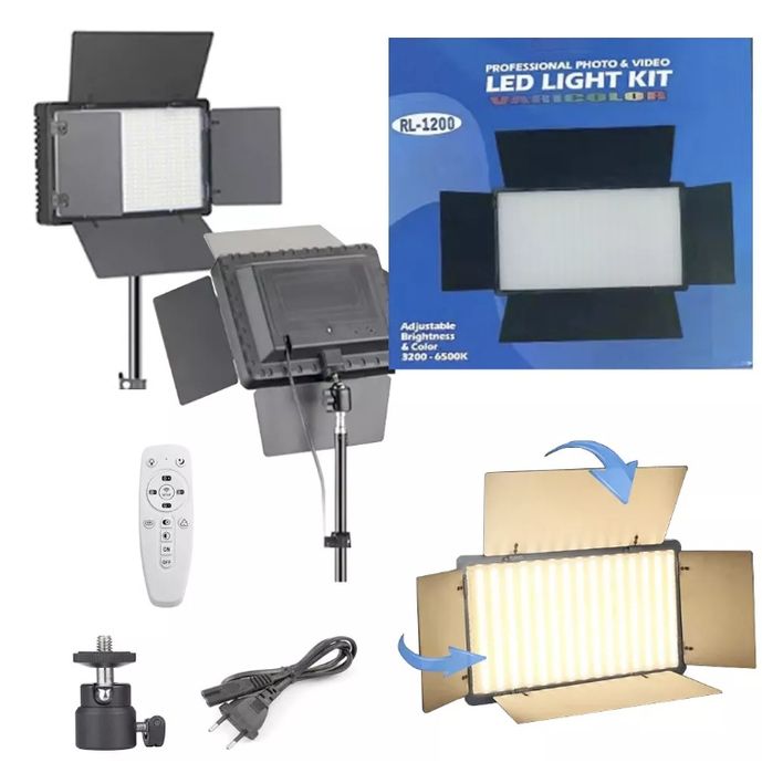 Лампа фото,відео світло  LED RL-1200
