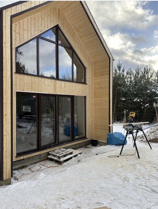 Nowoczesna Stodoła 70m2 / Stan Deweloperski / Domek drewniany
