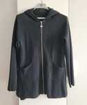 Czarny damski sweterek rozpinany L/XL