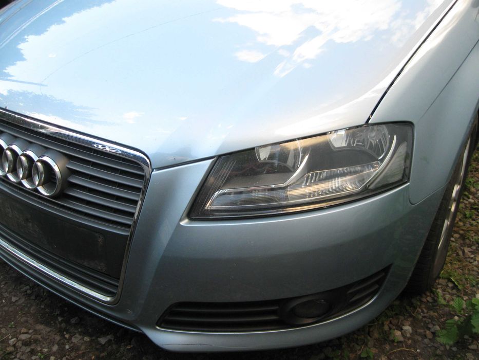 audi a3 8p lift maska zderzak lampy błotnik pas przedni chłodnice ly5j
