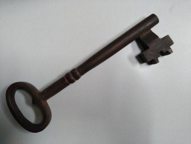 Antiga grande chave, reliquia, artesanato