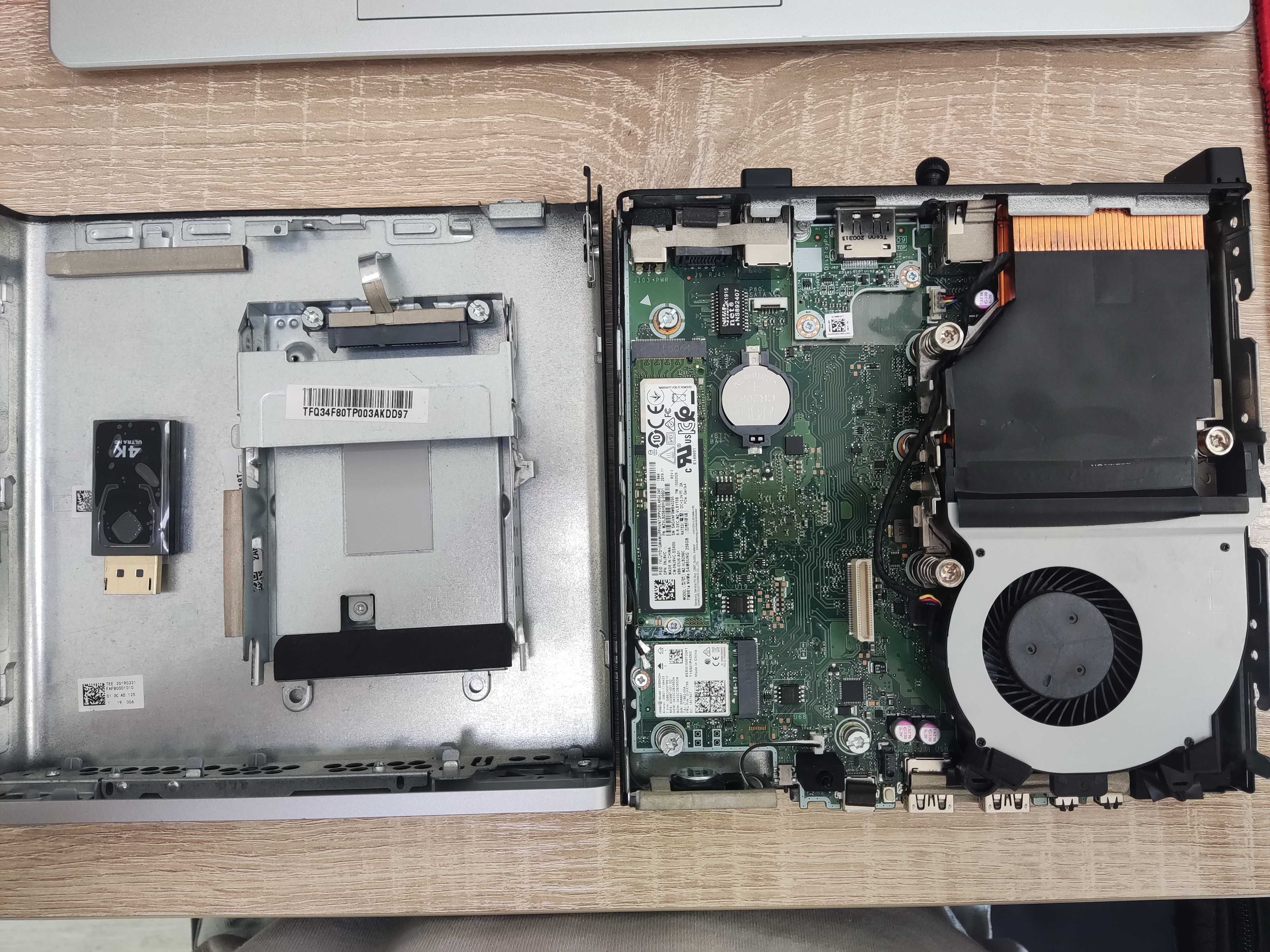 Mini PC HP elitedesk 705 G4 Ryzen 5 Pro 2400GE 16/256Gb Vega 11 + мод