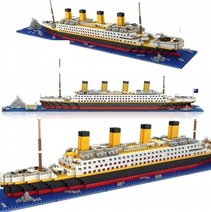 KLOCKI Model R.M.S TITANIC 1860 Sztuk Klocków Wysyłka z Polski !!!
