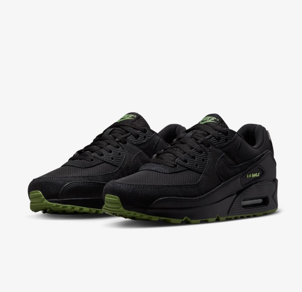 Оригінальні кросівки Nike Air Max 90 "Black Chlorophyll"