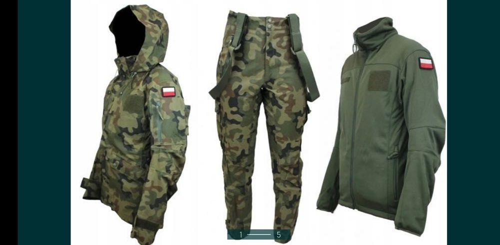 Komplet Goretex nowy wzór.