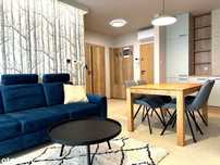 Apartament w kolorach ziemi z widokiem na morze w Rewalu