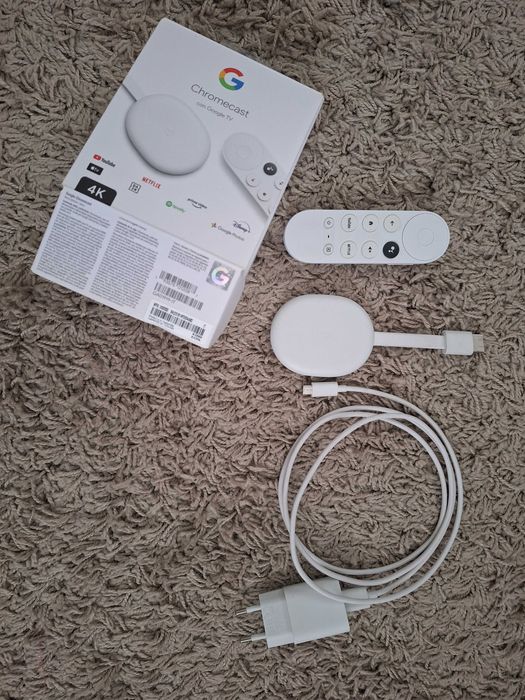 Box Chromecast com Google TV