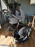 Mamas&Papas wózek gondola + nosidełko cybex