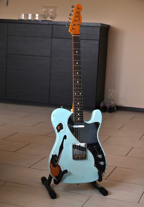 Fender Telecaster Thinline JPN, przetworniki Lollar, lakier nitro
