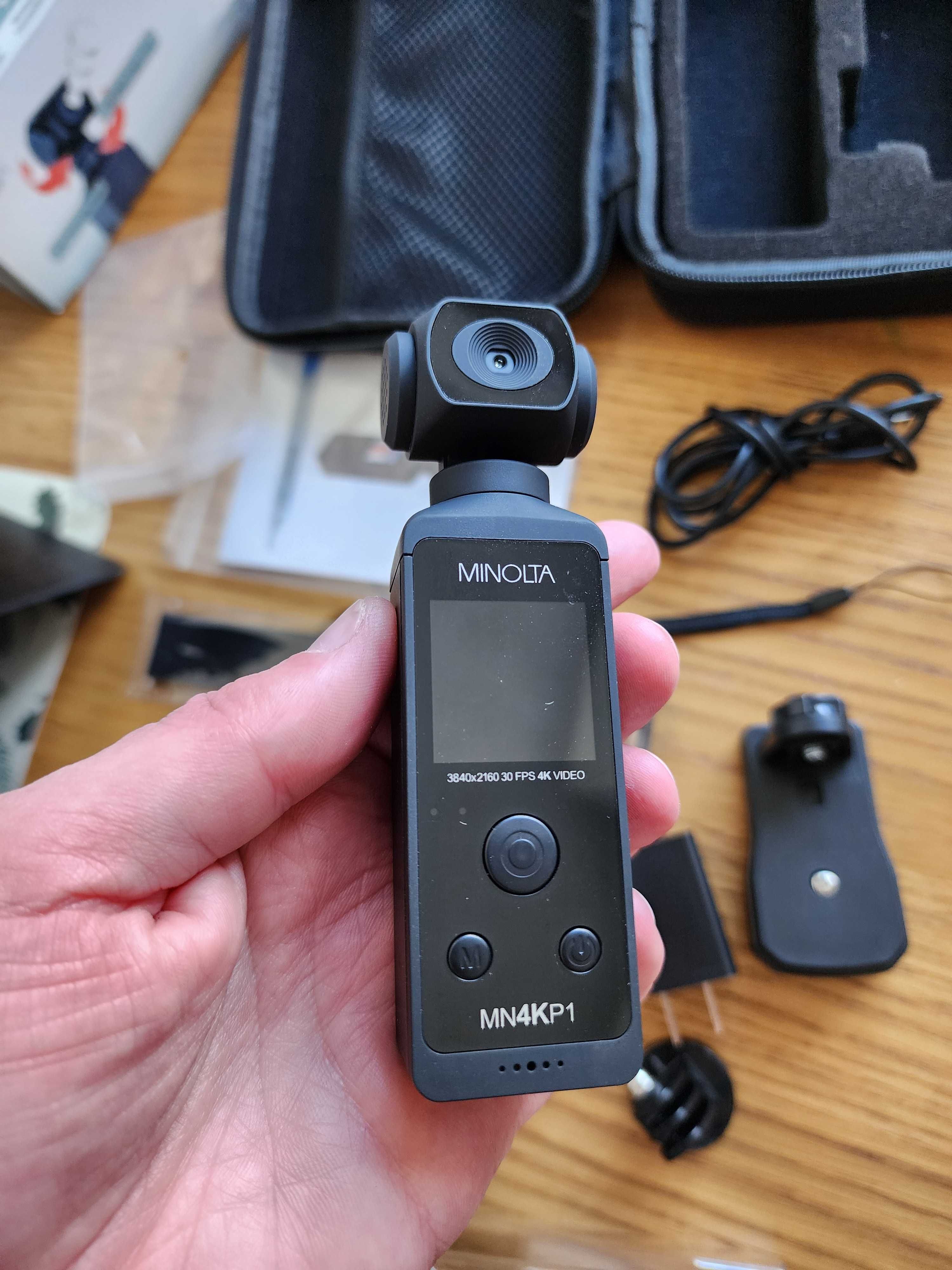Кишенькова екшн-камера Minolta MN4KP1 4K Wi-Fi Ultra HD