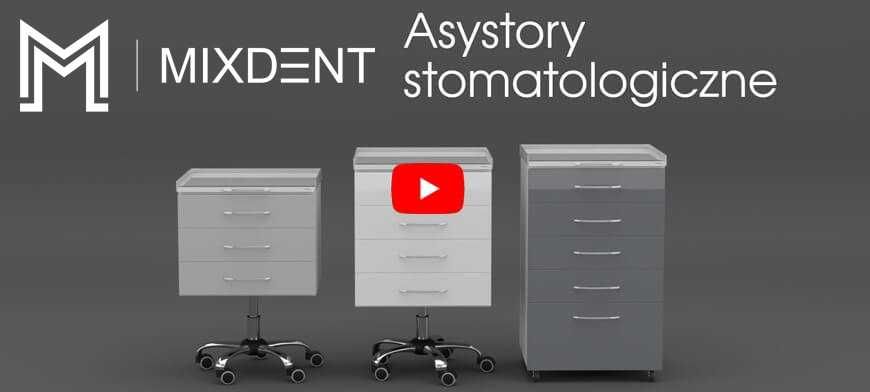 Asystor stomatologiczny MIXDENT 5-szufladowy. Dostawa GRATIS!