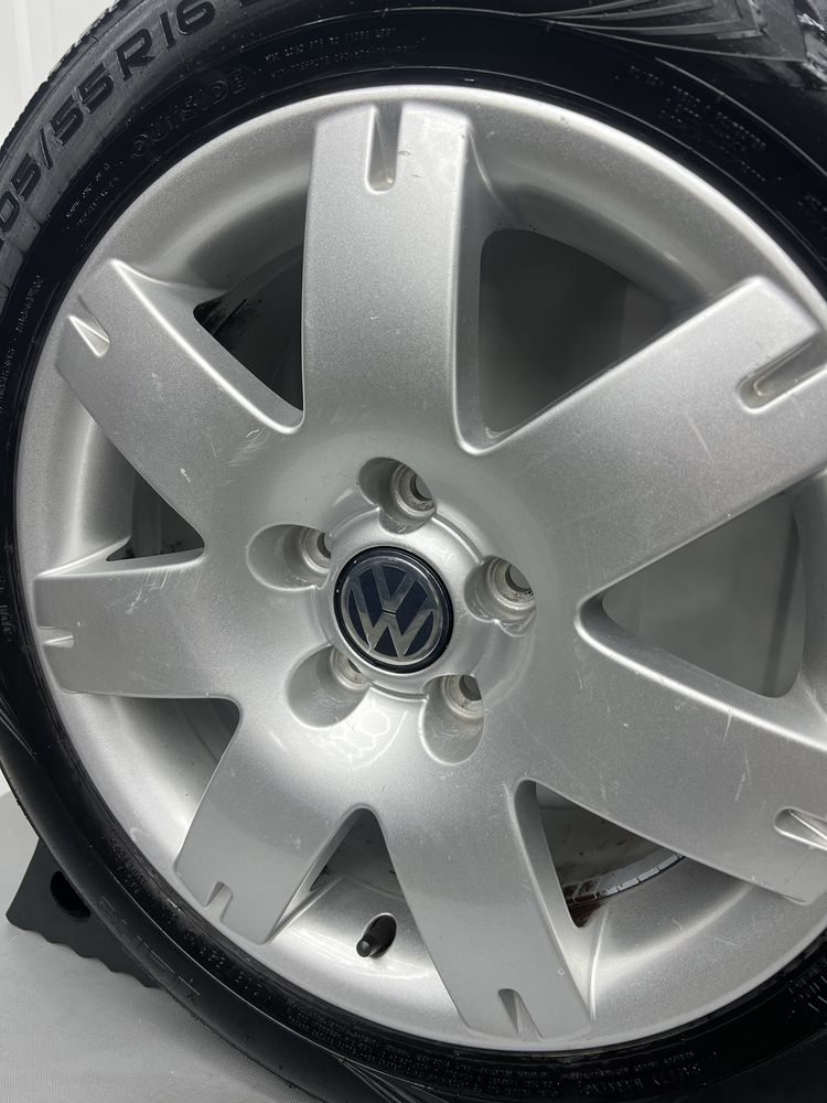 Alufelgi KOMPLET 16 cali 5x112 VW Golf Touran Passat