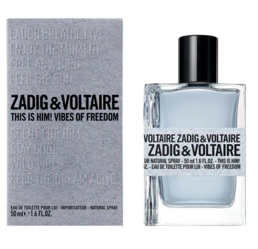 Zadig & Voltaire This Is Him Vibes Of Freedom Edt 50ml.