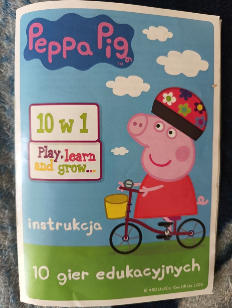 Świnka Peppa Gra edukacyjna 10 w 1