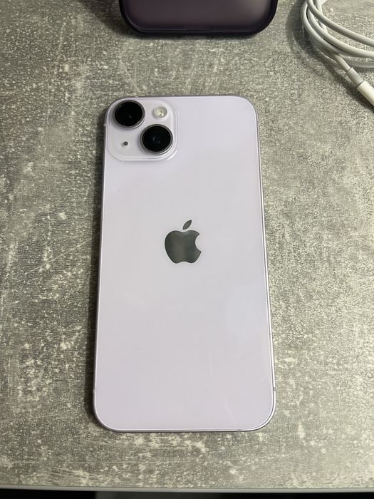iPhone 14 128 GB – Fioletowy (Purple) – Stan idealny