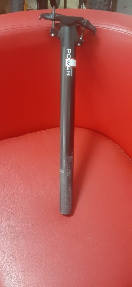Espigão Selim Carbono Power raceon