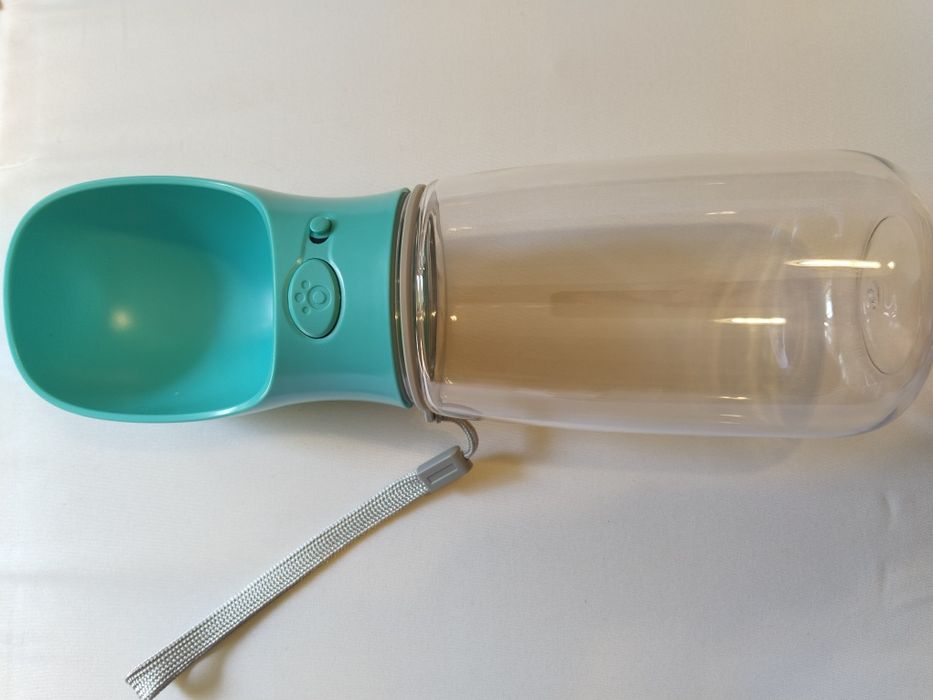 Butelka duża miska na wode przenośna turystyczna poidło dla psa kota 5