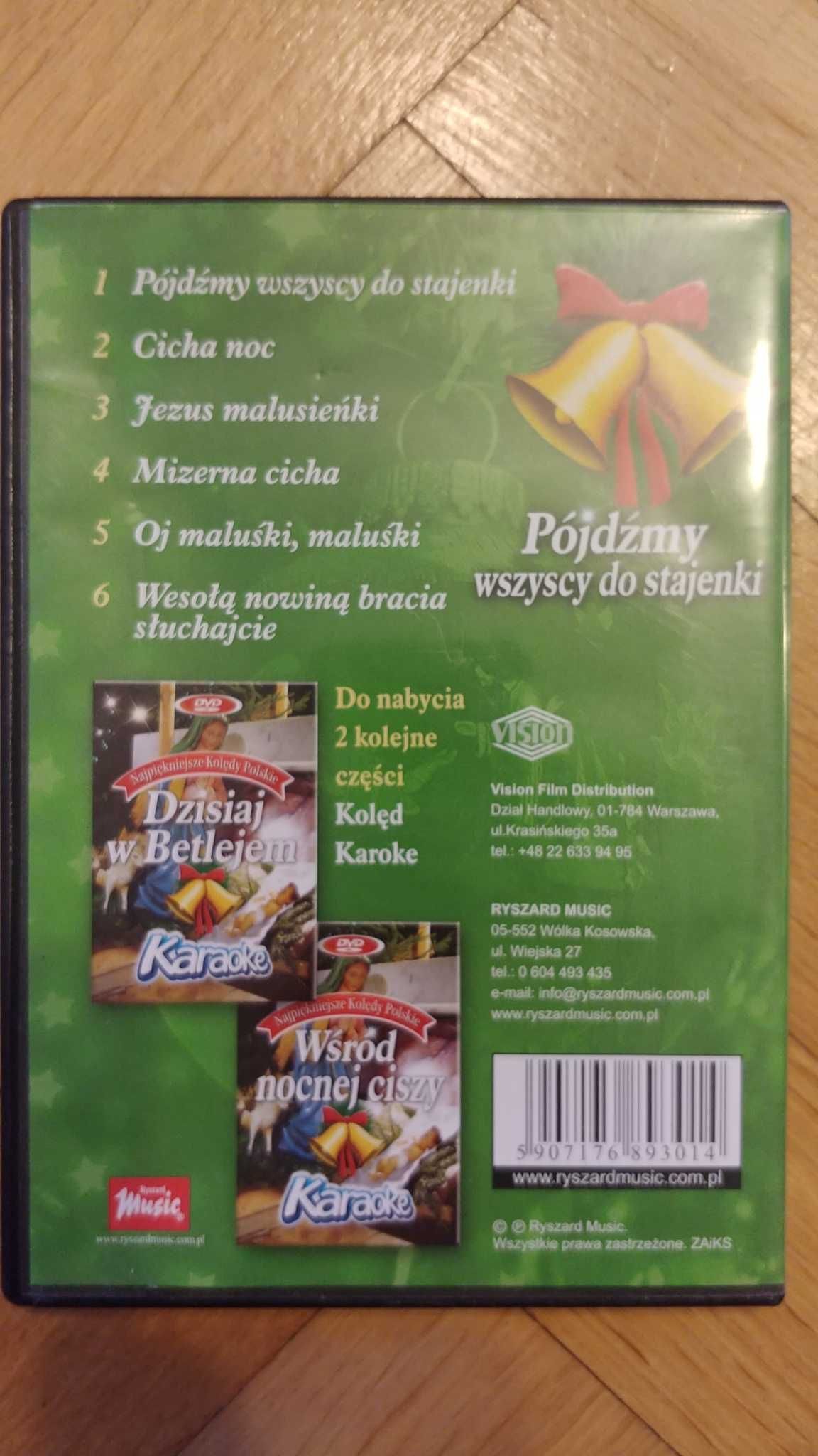 DVD: Pójdźmy wszyscy do stajenki Kolędy Karaoke