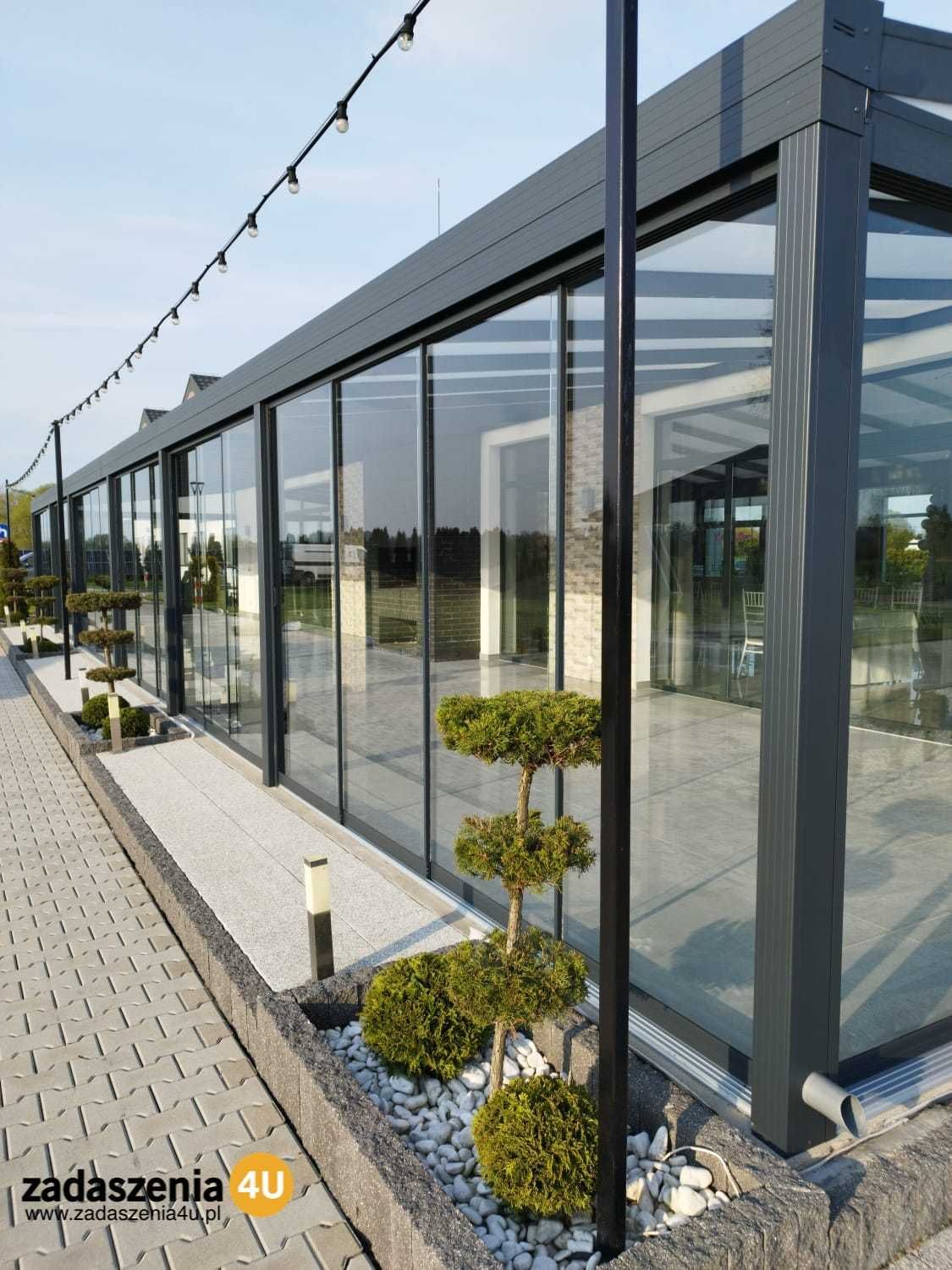 Zadaszenia tarasów,zabudowy balkonów,system przesuwny,ogród letni | GD