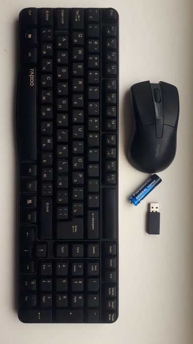 Клавиатура мишка беспроводная игровая