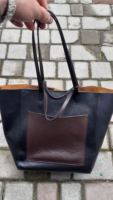 Женская кожанная сумка-тоут Autogrch(Англия28/40*29*19см.