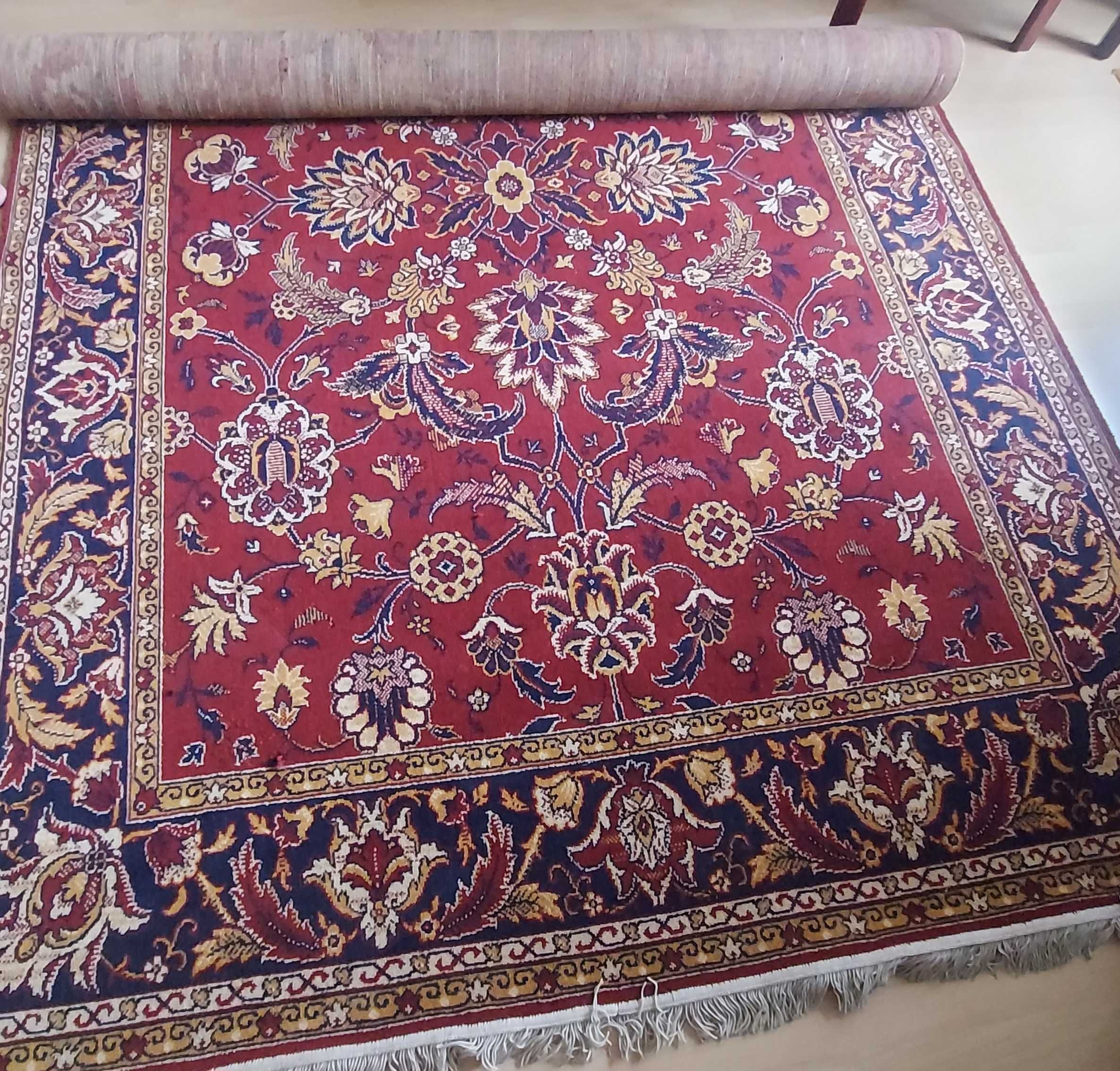 Dywan 200x300cm. zakłady tkanin dekoracyjnych Welur Kietrz PRL