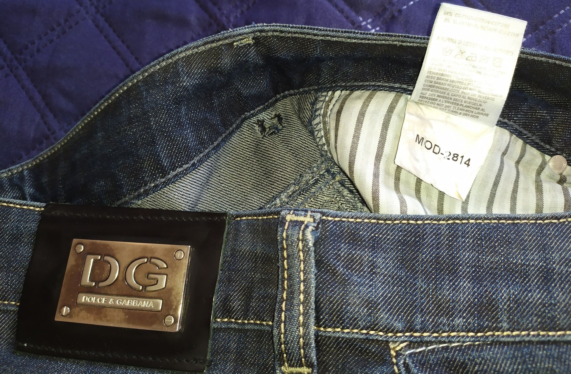 spodnie damskie jeansy Dolce and Gabbana