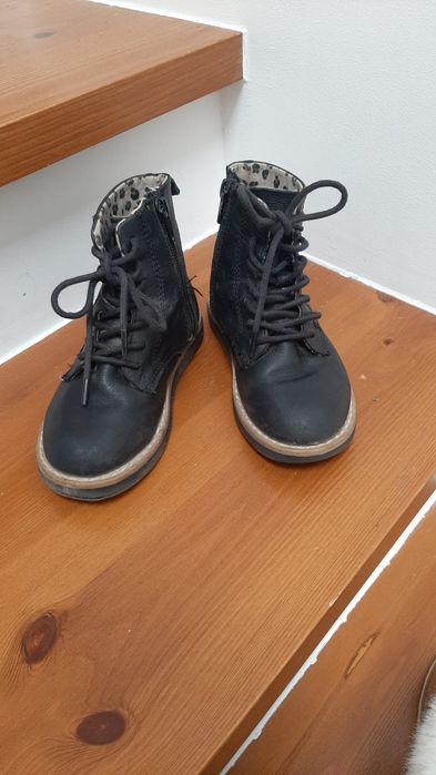 Buty botki jesienne skora H&M 26