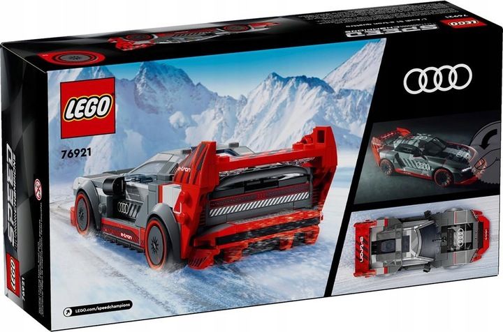 Klocki Lego Speed Champions 76921 Wyścigowe Audi S1 E-tron Quattro + T