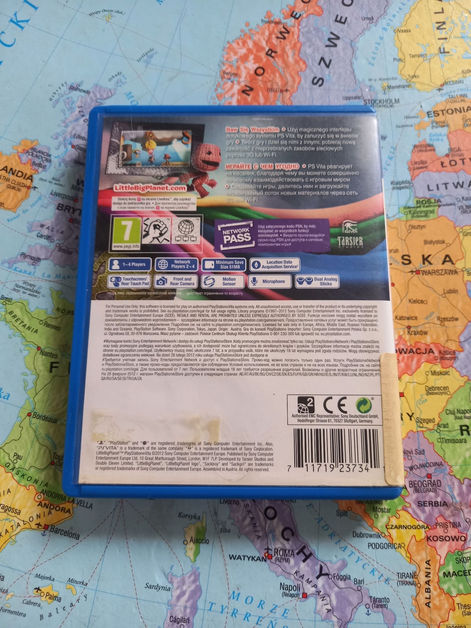 Gra Sony ps vita Little Big planet PL