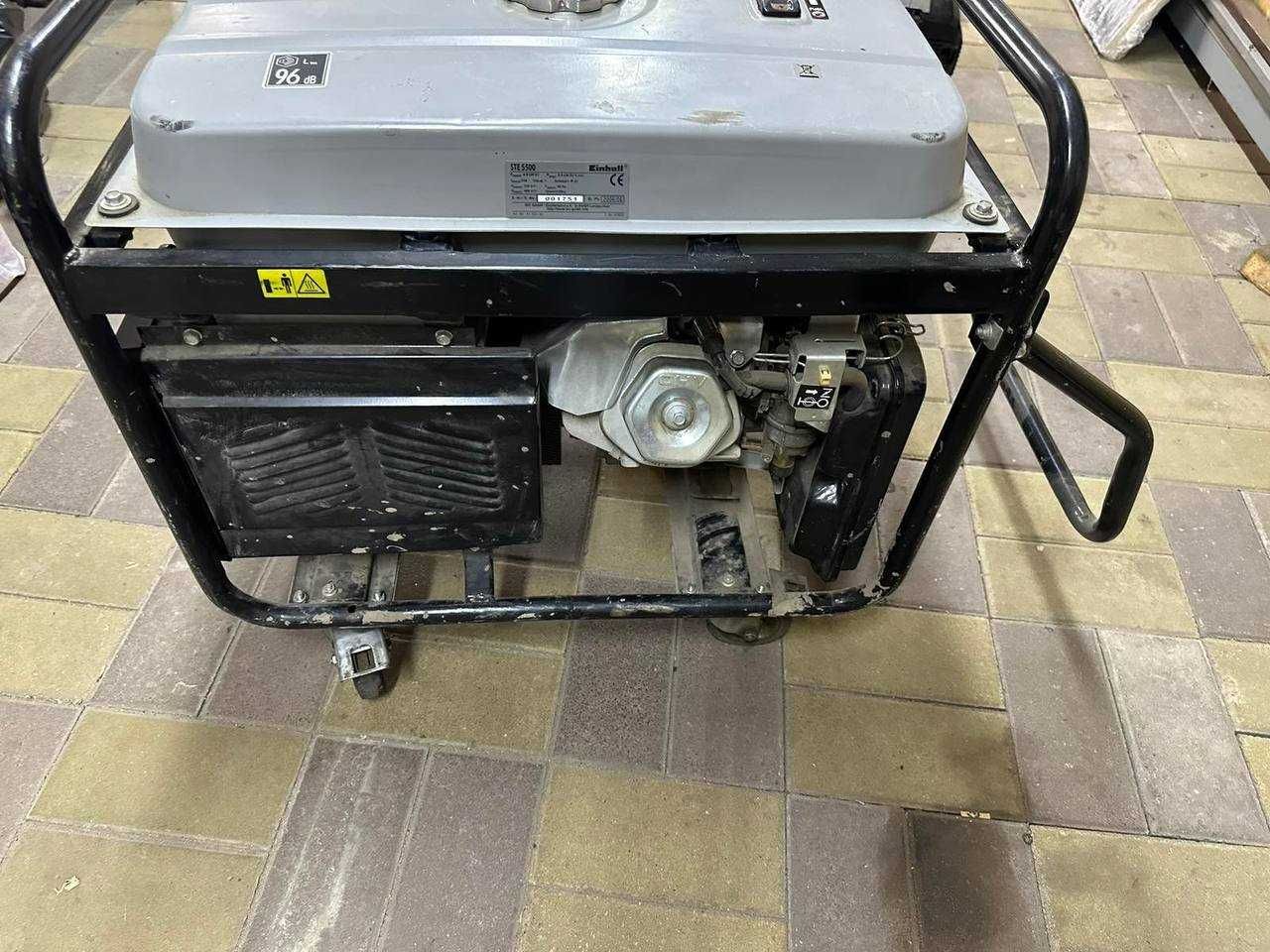 Бензиновий генератор Einhell STE-5500 оригінал 5,5 кВт мідь