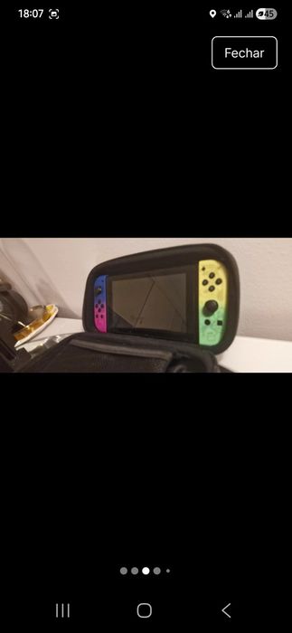 Console Nintendo Switch Desbloqueado e com Tinfoil funcionando 
Joy-Co