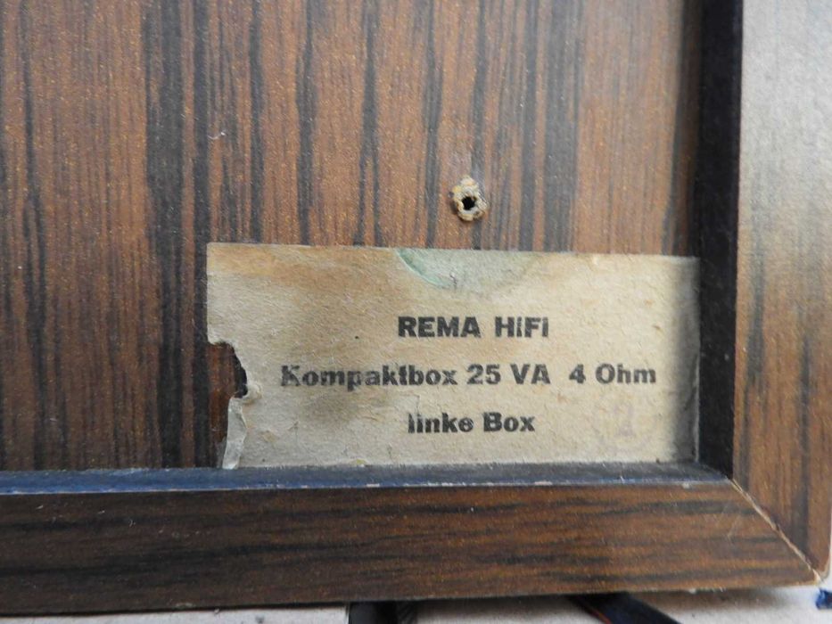 Kolumny RFT Rema Hifi