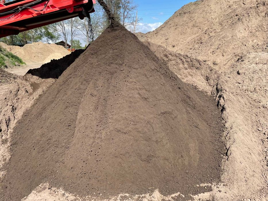 Ziemia ogrodowa, sortowana, czarnoziem - z transportem