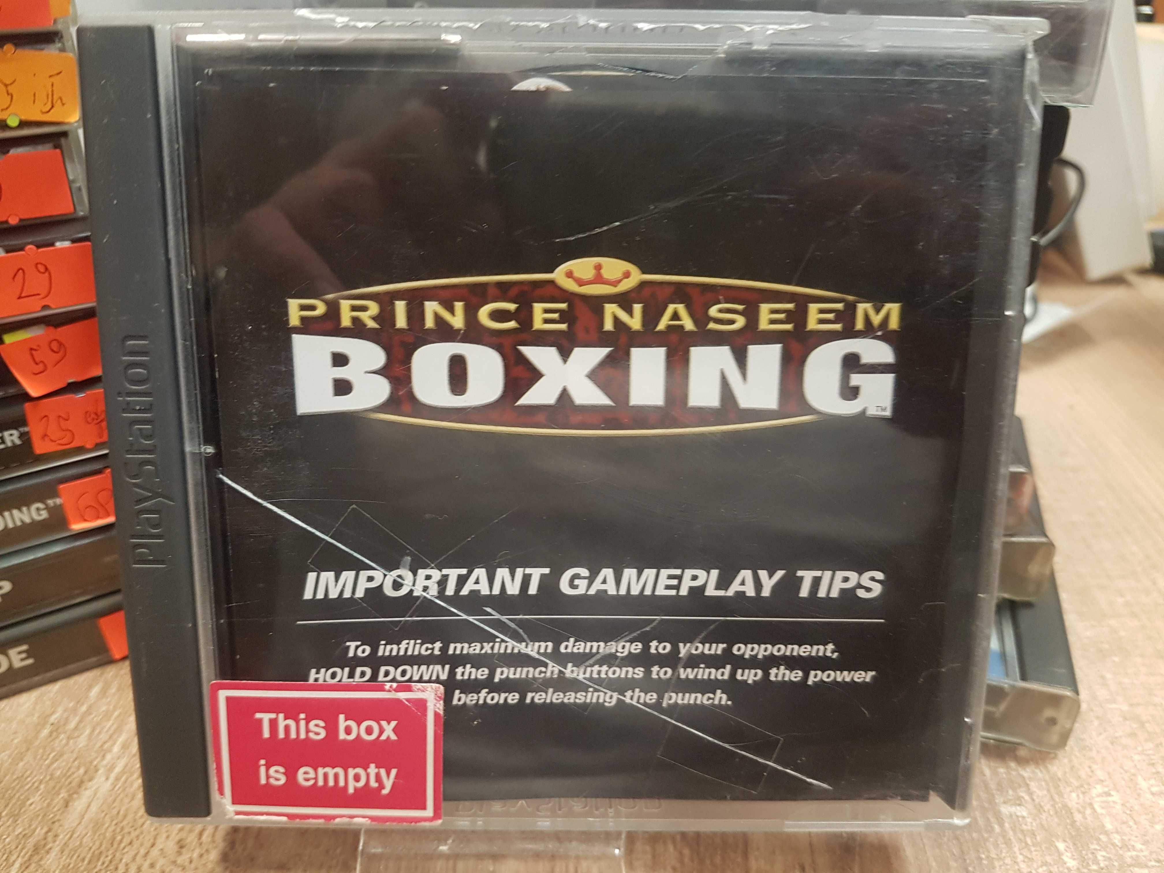 Prince Naseem Boxing  PS1, Sklep Wysyłka Wymiana