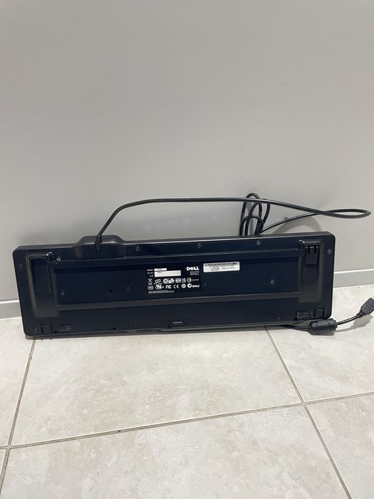 Teclado de fio dell, e compac