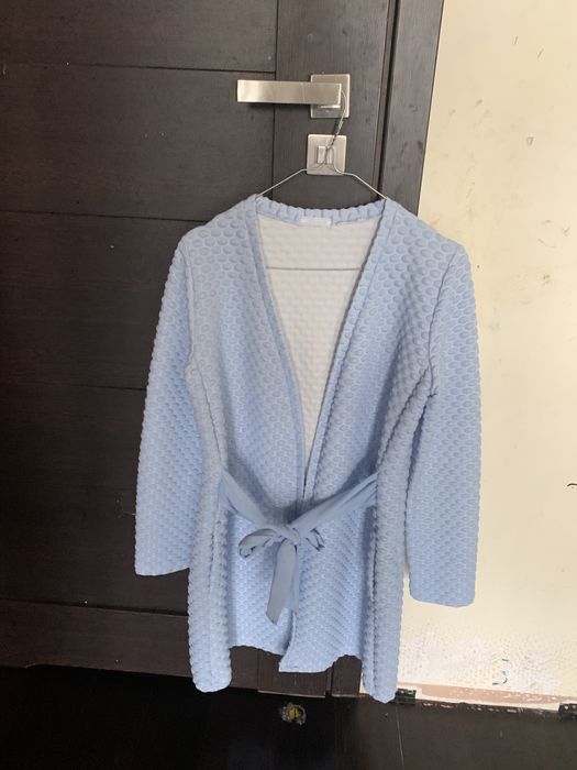 Sprzedam niebieski szlafrok S