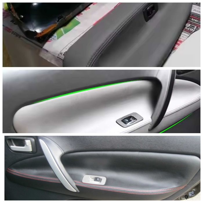 Накладки на карти дверей Чері тіго , обшивка карт Tiggo t11, реставр