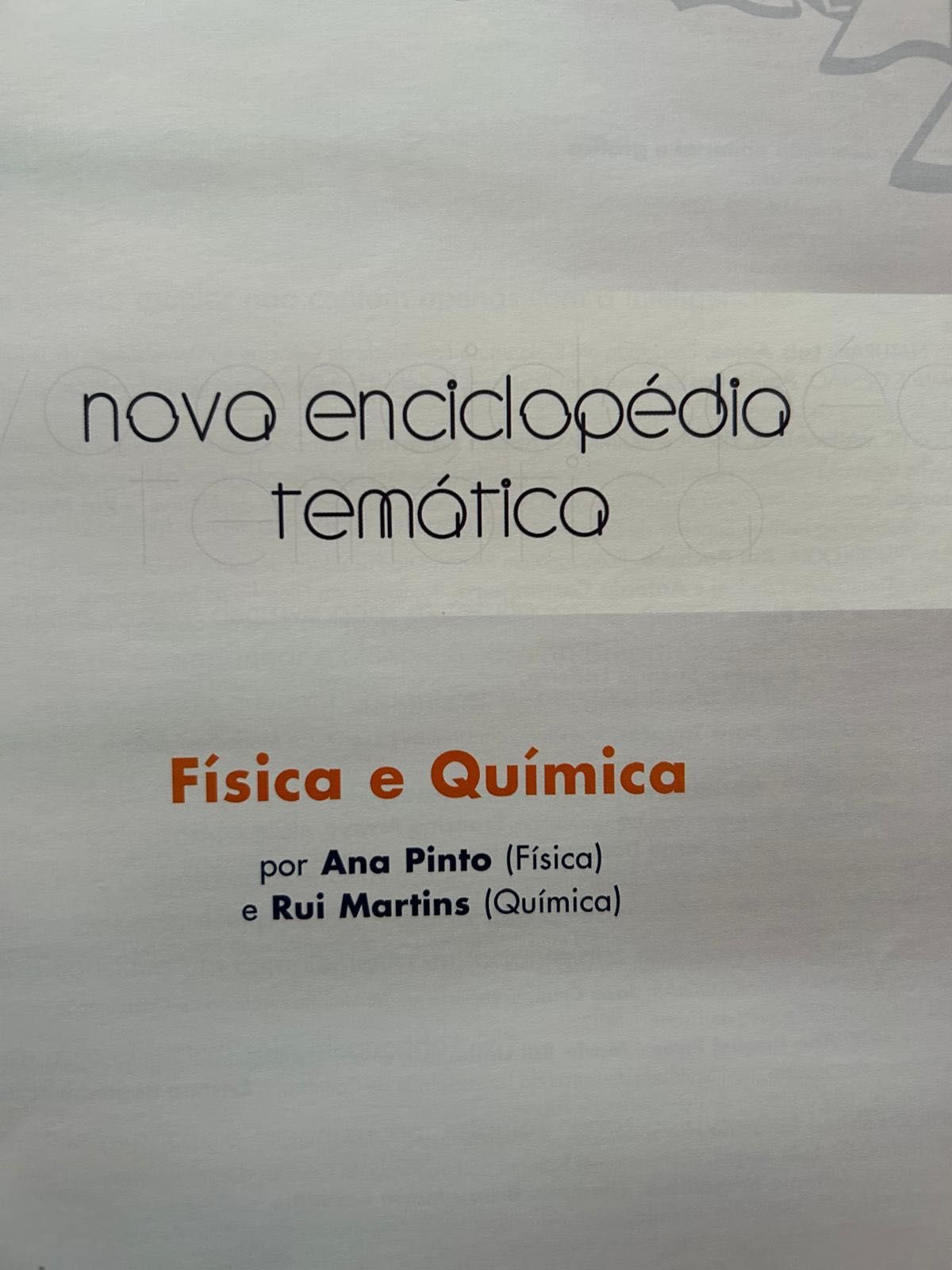 Nova enciclopédia temática - Física e Química - NOVA nunca usada