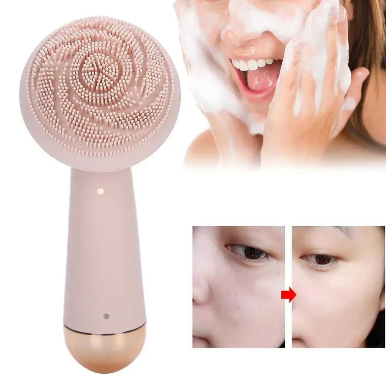 Силиконовая щетка массажер для лица Finishing Touch Flawless  iC227
