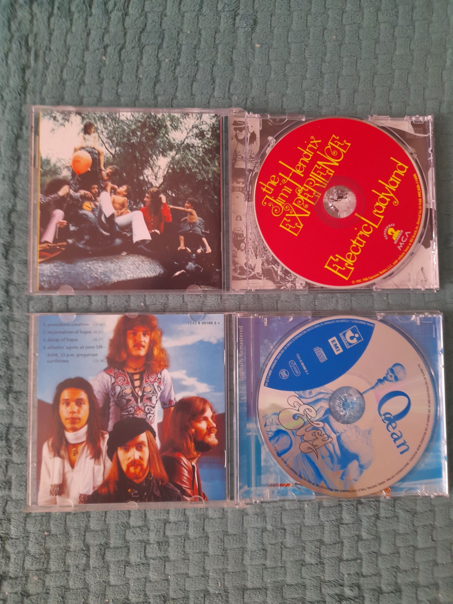 Фирменные CD диски Black Sabbath, ELOY, Jimi Hendrix, Slade, Phenomena