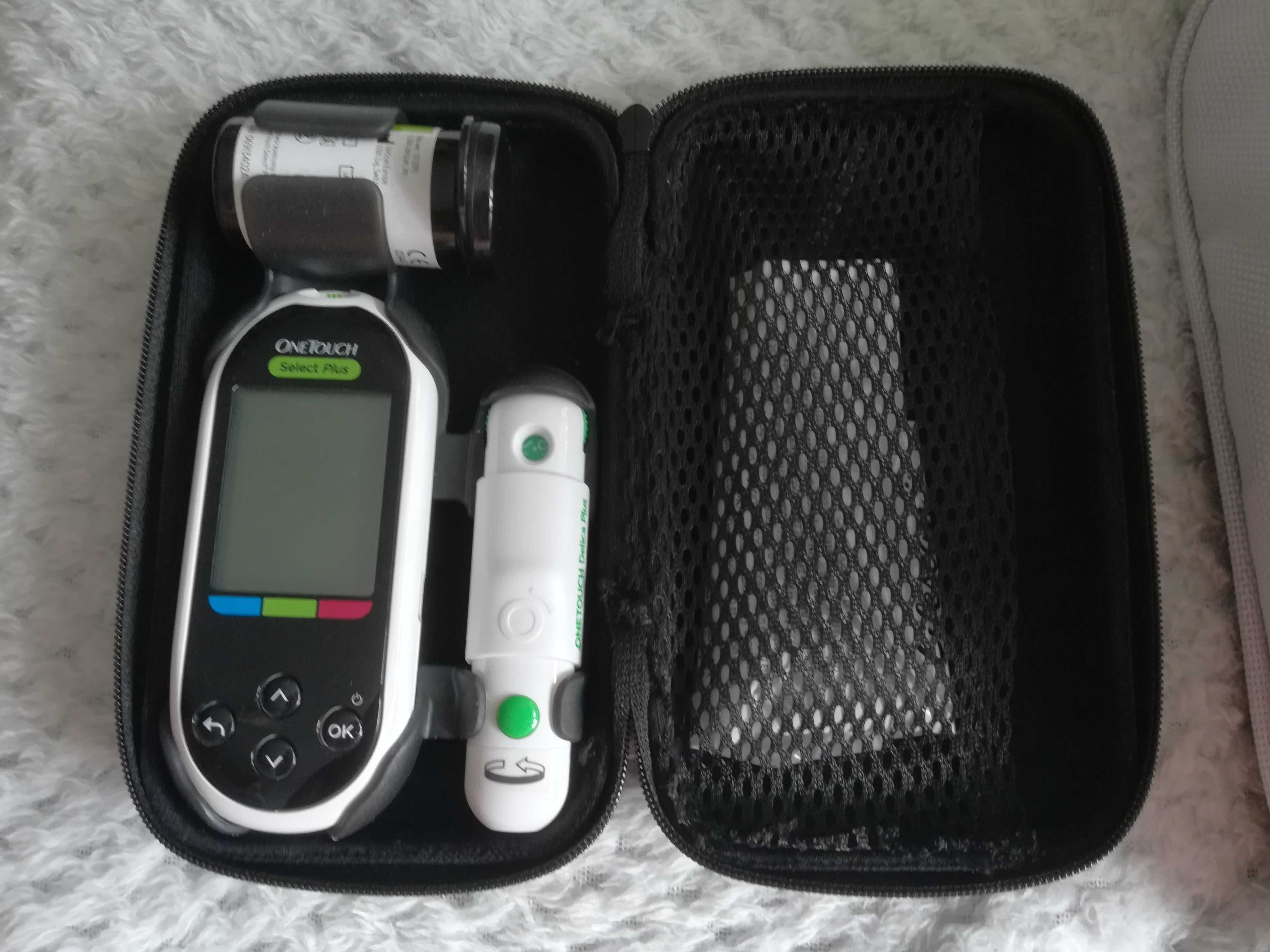 Glukometr OneTouch Select Plus + torba + opaski 70,-